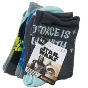 Wholesale - 4pk THE MANDALORIAN THE CHILD CREW SOCKS SIZE 4-6, UPC: 193159118297